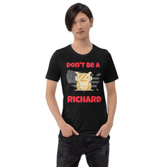 Trucker, Don't Be A Richard GR, Industry Clothing, Unisex t-shirt