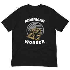 Forklift, American Forking Worker, Industry Clothing, Unisex t-shirt