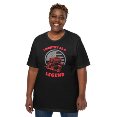 Forklift, I Identify as a Forking Legend R, Industry Clothing, Unisex t-shirt