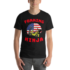 Forklift, Forking Ninja YR, Industry Clothing, Unisex t-shirt