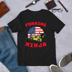 Forklift, Forking Ninja YR, Industry Clothing, Unisex t-shirt