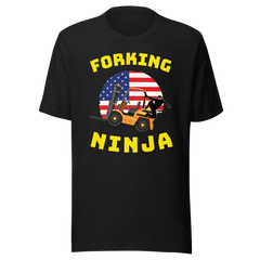 Forklift Spider, Forking Ninja GY, Industry Clothing, Unisex t-shirt