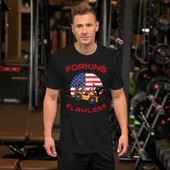 Forklift Ninja, Forking Flawless GR, Industry Clothing, Unisex t-shirt