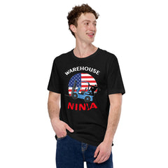 Forklift Ninja, Warehouse Ninja WBR, Industry Clothing Unisex t-shirt