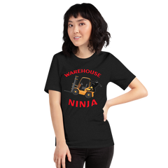 Forklift Ninja, Warehouse Ninja NFGR, Industry Clothing Unisex t-shirt