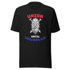 Viking, Union Until Valhalla RWB, Industry Clothing, Unisex t-shirt