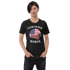 Certified Forklift Ninja FRW Unisex t-shirt