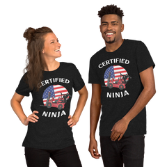 Certified Forklift Ninja FRW Unisex t-shirt