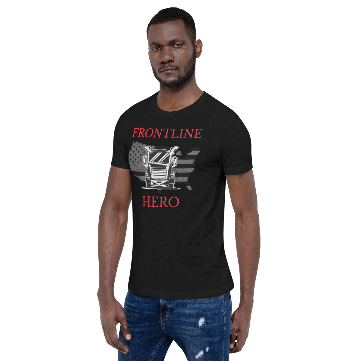 Trucker, Frontline Hero WR, Industry Clothing, Unisex t-shirt