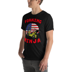 Forklift, Forking Ninja YR, Industry Clothing, Unisex t-shirt