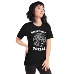 Forklift, Selectively Forking Social W, Industry Clothing, Unisex t-shirt