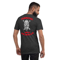 Viking Teamster Until Valhalla Back WR Unisex t-shirt