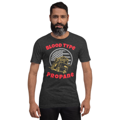 Forklift, Blood Type Propane GR, Industry Clothing, Unisex t-shirt