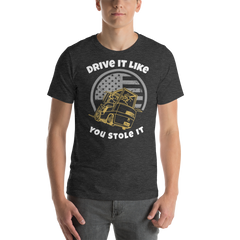 Forklift, Drive it like you Forking Stole it GW, Industry Clothing, Unisex t-shirt