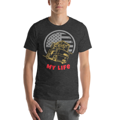 Forklift, Fork My Life GR, Industry Clothing, Unisex t-shirt