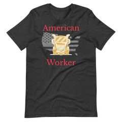 Trucker American Worker GR, Industry Worker, Unisex t-shirt