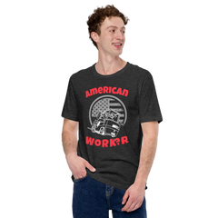 Forklift, American Forking Worker WR, Industry Clothing, Unisex t-shirt