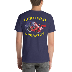 Forklift Super Certified Forklift Operator 1FRY Unisex t-shirt