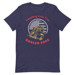 Forklift, Heading Into the Danger Zone GR, Industry Clothing, Unisex t-shirt