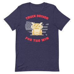 Truck Driver for the Win GR, Industry Clothing, Unisex t-shirt