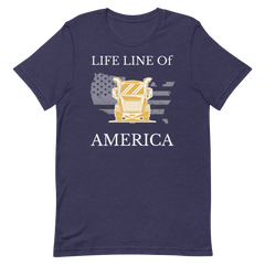 Trucker, Life Line of America GW, Industry Clothing, Unisex t-shirt