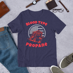 Forklift, Blood Type Propane R, Industry Clothing, Unisex t-shirt