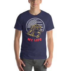 Forklift, Fork My Life GR, Industry Clothing, Unisex t-shirt