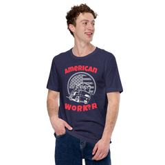 Forklift, American Forking Worker WR, Industry Clothing, Unisex t-shirt