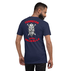 Viking Teamster Until Valhalla Back WR Unisex t-shirt