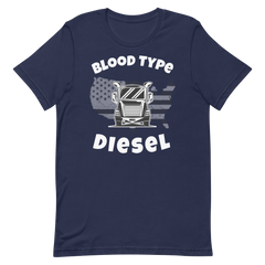 Trucker, Blood Type Diesel W, Industry Cloothing, Unisex t-shirt