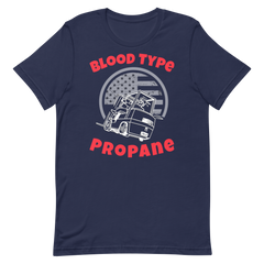 Forklift, Blood Type Propane WR, Industry Clothing, Unisex t-shirt