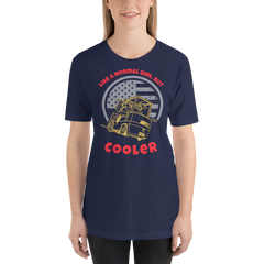 Forklift, Like a Normal Girl, But Forking Cooler GR, Industry Clothing, Unisex t-shirt