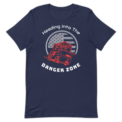 Forklift, Heading Into The Danger Zone RW, Industry Clothing, Unisex t-shirt