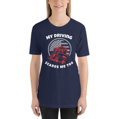 Forklift, My Driving Scares Me Too RW, Industry Clothing, Unisex t-shirt