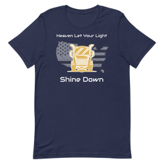 Trucker, Heaven Let Your Light Shine Down GW, Industry Clothing, Unisex t-shirt