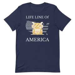 Trucker, Life Line of America GW, Industry Clothing, Unisex t-shirt