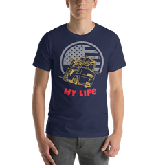 Forklift, Fork My Life GR, Industry Clothing, Unisex t-shirt