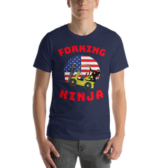 Forklift, Forking Ninja YR, Industry Clothing, Unisex t-shirt