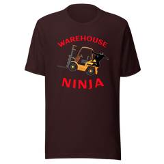 Forklift Ninja, Warehouse Ninja NFGR, Industry Clothing Unisex t-shirt