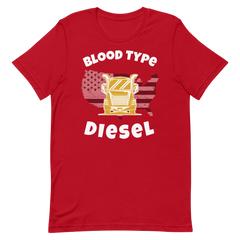Trucker, Blood Type Diesel GW, Industry Clothing, Unisex t-shirt