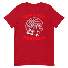 Forklift, Blood Type Propane WR, Industry Clothing, Unisex t-shirt