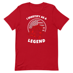 Forklift, I Identify as a Forklift Legend, Industry Clothing, Unisex t-shirt