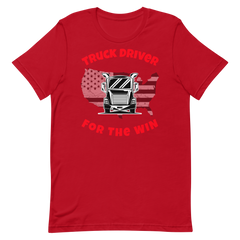 Truck Driver For The Win WR, Industry Clothing, Unisex t-shirt