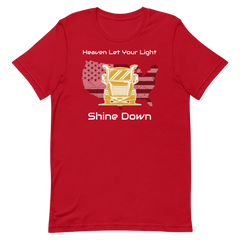 Trucker, Heaven Let Your Light Shine Down GW, Industry Clothing, Unisex t-shirt