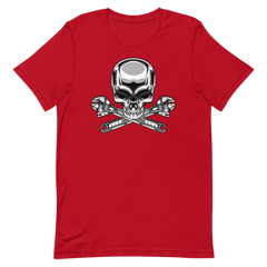 Mechanic, Skull and Wrenches W, Industry Clothing, Unisex t-shirt