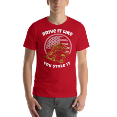 Forklift, Drive it like you Forking Stole it GW, Industry Clothing, Unisex t-shirt