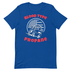 Forklift, Blood Type Propane WR, Industry Clothing, Unisex t-shirt