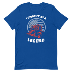 Forklift, I Identify as a Forklift Legend, Industry Clothing, Unisex t-shirt