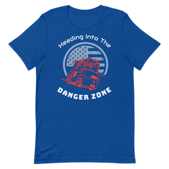 Forklift, Heading Into The Danger Zone RW, Industry Clothing, Unisex t-shirt