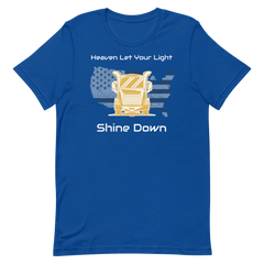 Trucker, Heaven Let Your Light Shine Down GW, Industry Clothing, Unisex t-shirt